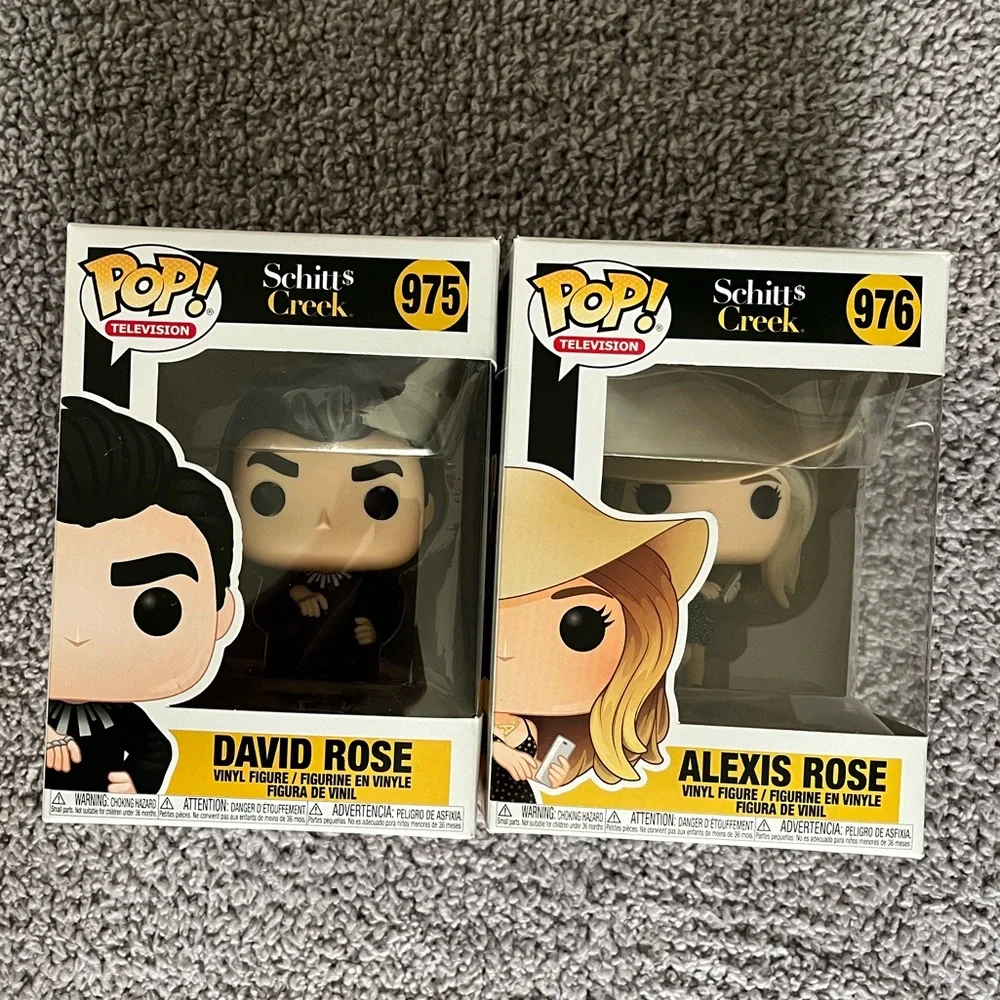 David and Alexis Rose Funko Pop - Picture 1 of 16